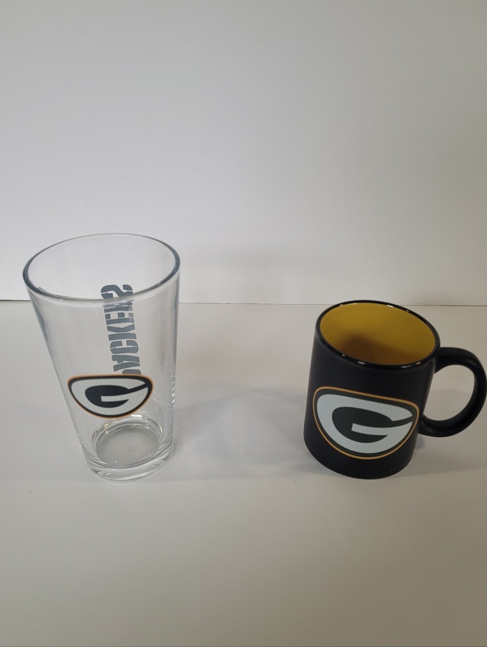 Green Bay Packers Coffee Mug & Drinking Glass